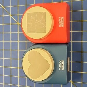Marvy Uchida - Large Paper Paper Punch Set of 2 Heart & Square